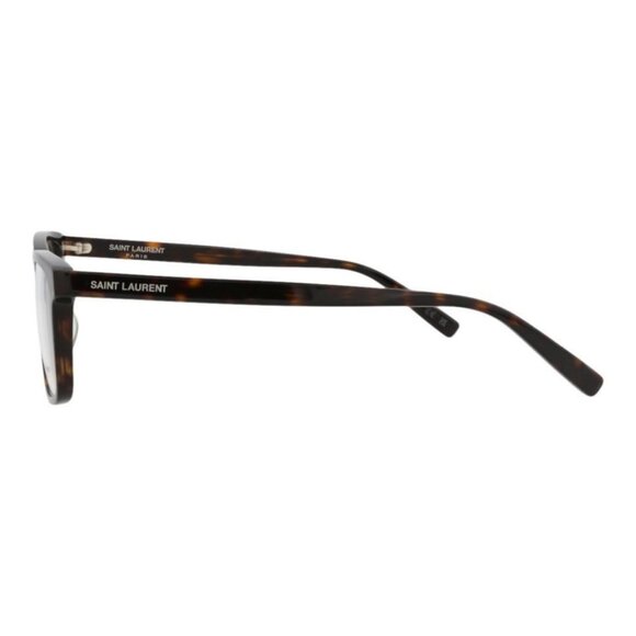New Authentic Saint Laurent Mens Square/Rectangle Havana Havana Transparent Fash - Picture 3 of 4